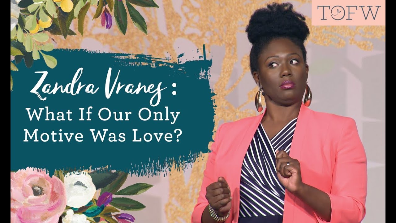 ZANDRA VRANES: "What If Our Only Motive Was Love?"