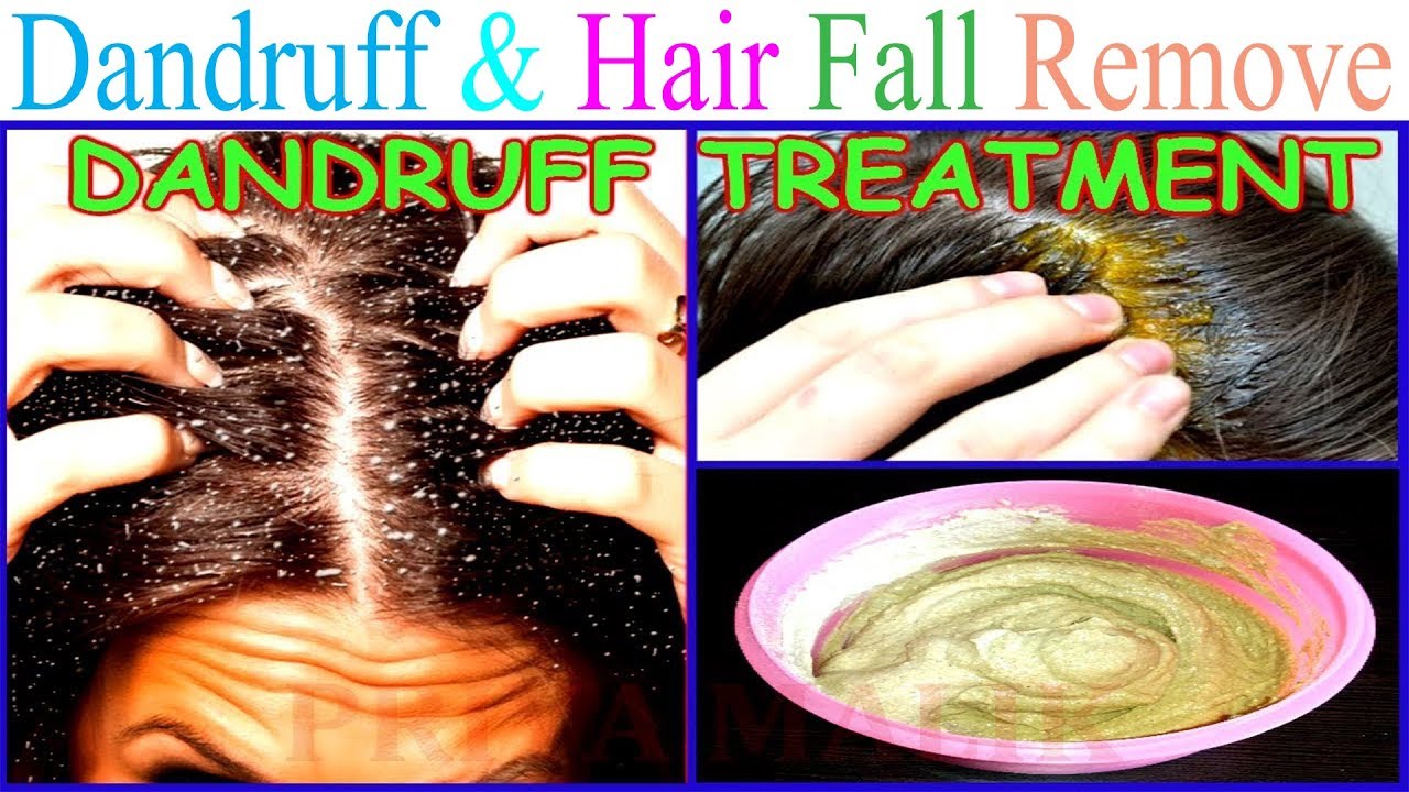 how to solve the hair fall problem and dandruff