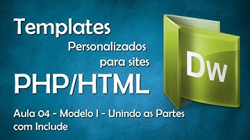 Criando Templates Personalizados para sites PHP/HTML - Modelo I - Unindo as Partes com Include #04