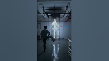 Human Interactive 3D Volumetric LED Display / Matrix Light / LED Cube Touchdesigner + Kinect2