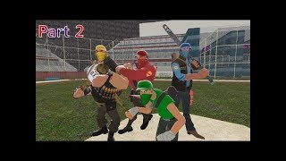 Soldier, Scout, Heavy and Sniper Plays Ninja Baseball Batman Part 2