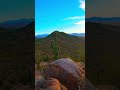 I climbed a mountain in Saguaro National Park to watch sunset 🌵🌅 #shorts