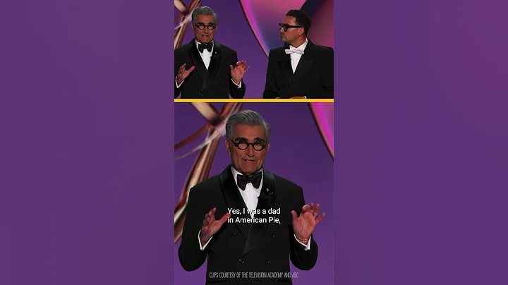 All-star dad joke right there!  #EugeneLevy #SchittsCreek #Emmys
