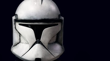 Phase 1 Clone Trooper Helmet (with Face Off Mod)
