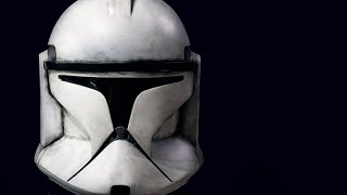 Phase 1 Clone Trooper Helmet (with Face Off Mod)