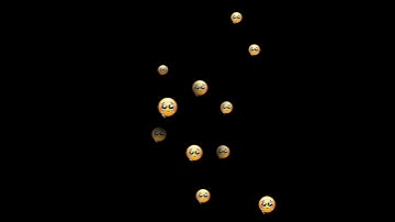 Avee Player Particals | Avee Player Effects | Floating Emojis Overly | Imovie | Alight Motion VFX