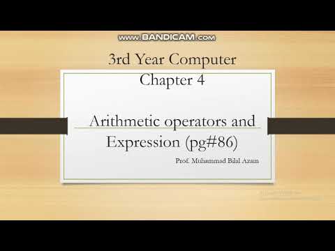 Visual Basic Arithmetic Operators Part 1