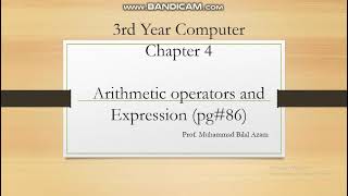 Famous Visual Basic Arithmetic Operators Part 1 Wealth