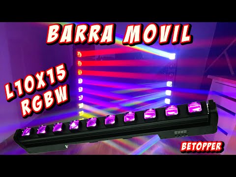NECESITAS ESTA ILUMINACIÓN PARA TU SETUP!!!! L10X15 RGBW DE BETOPPER (PRUEBAS Y REVIEWS) EN ESPAÑOL