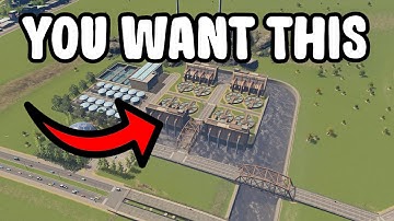 Creating the BEST water treatment plant in Cities: Skylines ...AGAIN!