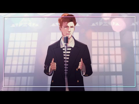 Never Gonna Give You Up but it's an ANIME opening || Rick Roll : The Anime  || - BiliBili