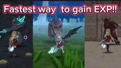 Fastest way to gain exp Level 30 up claris and Louisa - Epic Conquest 2