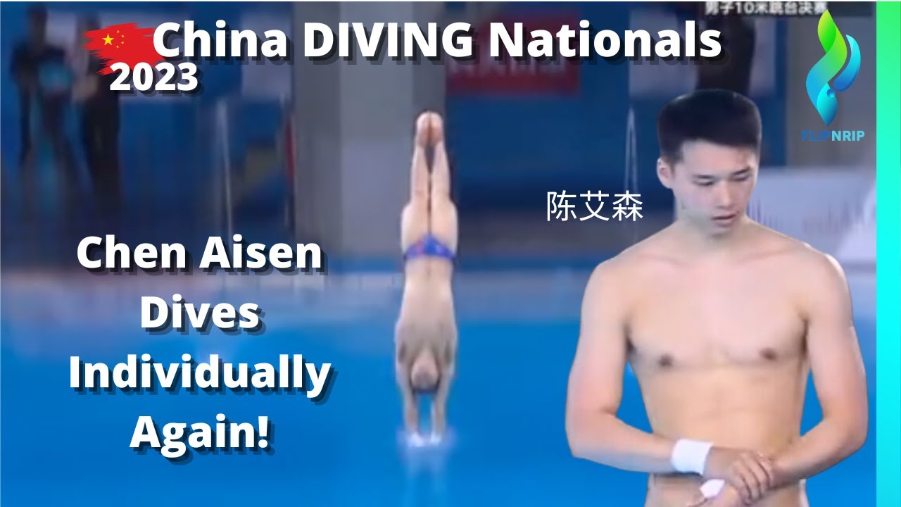 2023 Chen Aisen 陈艾森 dives AGAIN Mens 10 Meter individual China