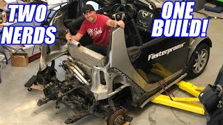 Hayabusa Swap SmartCar?! Nope, BETTER!  Burnout Build Ep.1