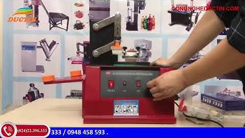 Hướng dẫn sử dụng máy in date mâm xoay 380 - LH: 024 22.396.333