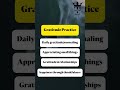 Gratitude Practice #Gratitude #Happiness # #WellBeing #shorts