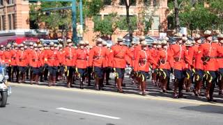 Const. Daniel Woodall regimental funeral procession