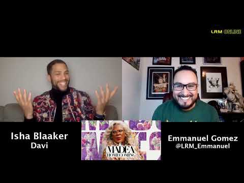 Isha Blaaker interview for Netflix's Tyler Perry's A Madea Homecoming