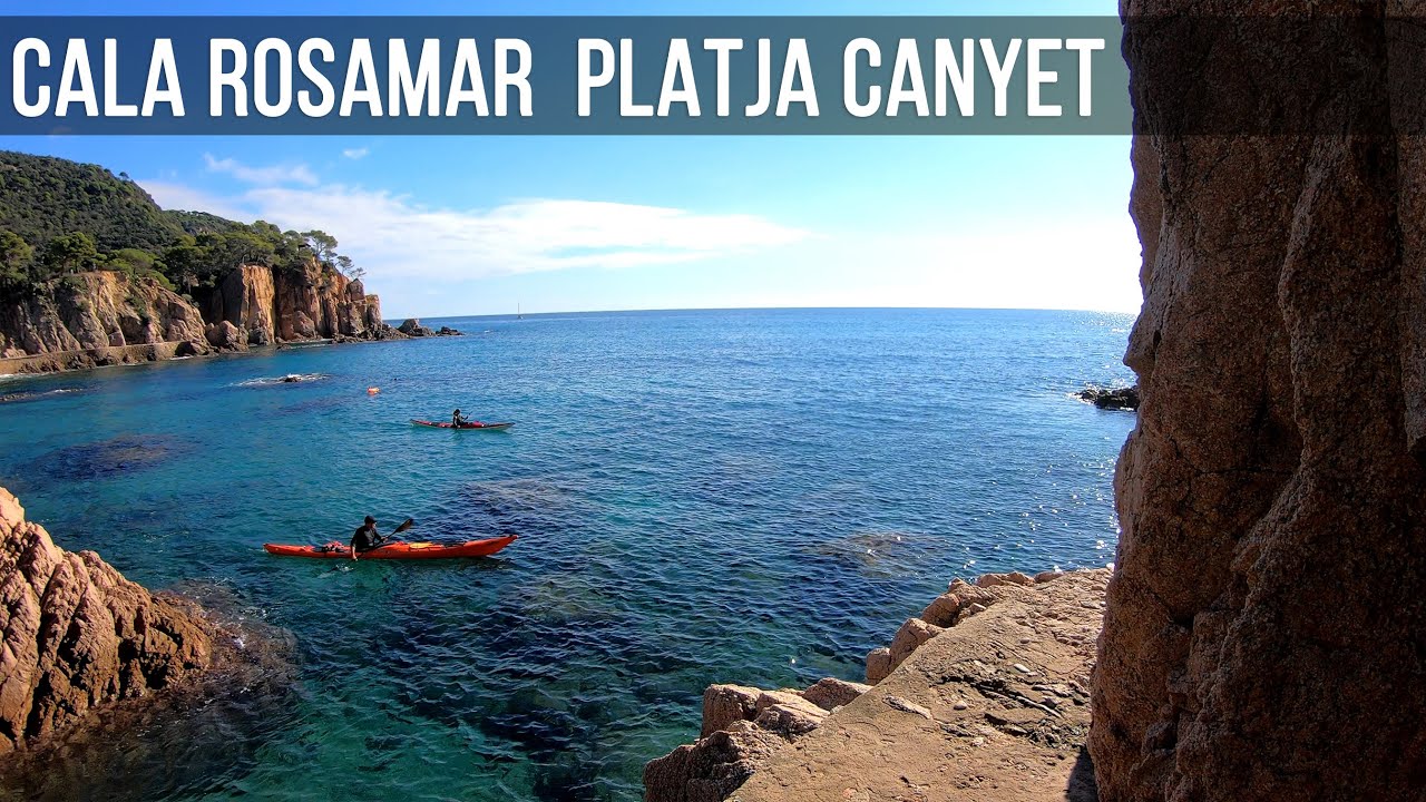 Canyet de Mar Cala Rosamar 🏖️ Rincones mágicos de la costa brava