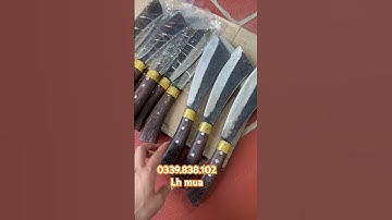 Dao chặt cây chặt xương 20cm 25cm