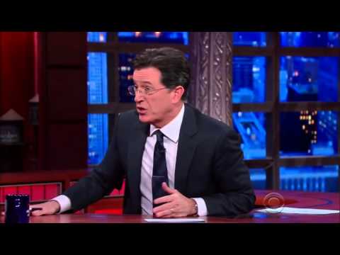 Video: Stephen Colbert Mempromosikan Rancangan Baru Dengan Pengembaraan Teks