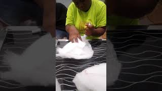 How to make hip padding with fiber, part 1 Final look will out tomorrow stay tuned