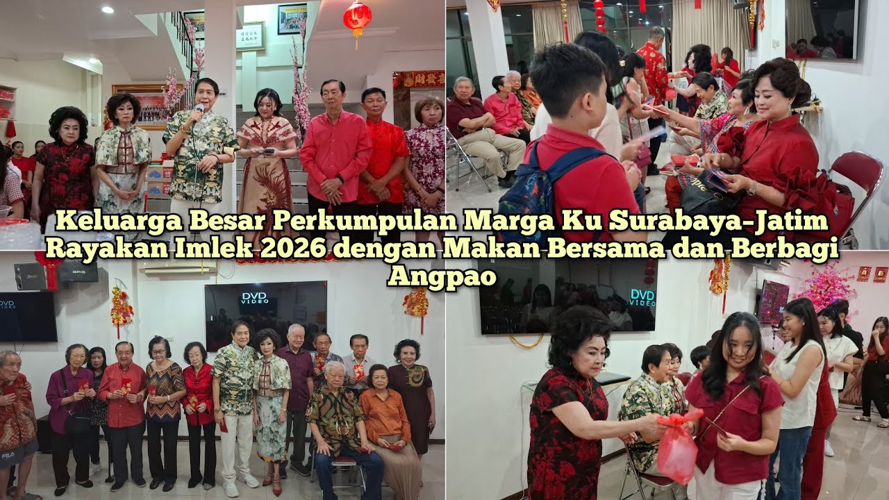 Perkumpulan Marga Ku Surabaya Jatim Rayakan Imlek 2026