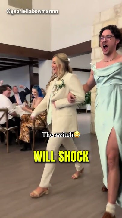The Funniest Wedding Entrances YouTube the-funniest-wedding-entrances-youtube