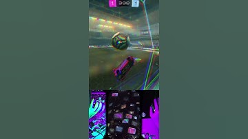 MASSIVE BACKBOARD! #RocketLeague #Keyboard #Mouse #KBM #Shorts #Freestyle