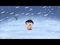 Chibi Maruko Chan Eng "Oh no! Maruko became a snowman!"
