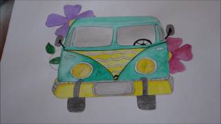 Kombi Aquarela