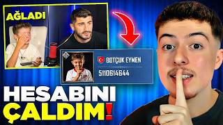 EYMEN'İN HESABINI YAYINDA ÇALDIM! 😱 (AĞLADI) | PUBG MOBİLE