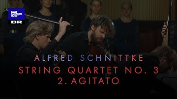 String Quartet No. 3: 1. Agitato - Schnittke // Danish String Quartet & DR Pigekoret (LIVE)