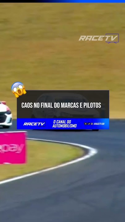 Que CAAAOSS no final do Marcas e Pilotos!