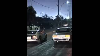 240Z vs KPGC10 street drag #jdm #jdmcars #dragracing #oldschooljdm