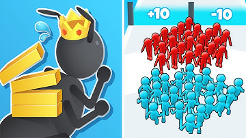 Join Clash 3d Vs Tiny Run🔮🔮Max All Levels Walkthrough Android iOS Gameplay 10000Max