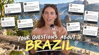 BRAZIL TRAVEL GUIDE 🇧🇷 Answering Your Questions as a Solo Female Traveller