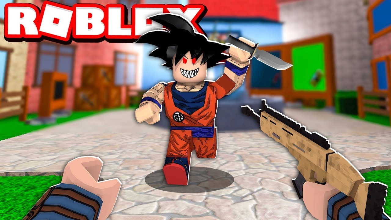 O MARRETÃO AMASSOU MINHA CABEÇA NO ROBLOX!! (Flee the Facility) 