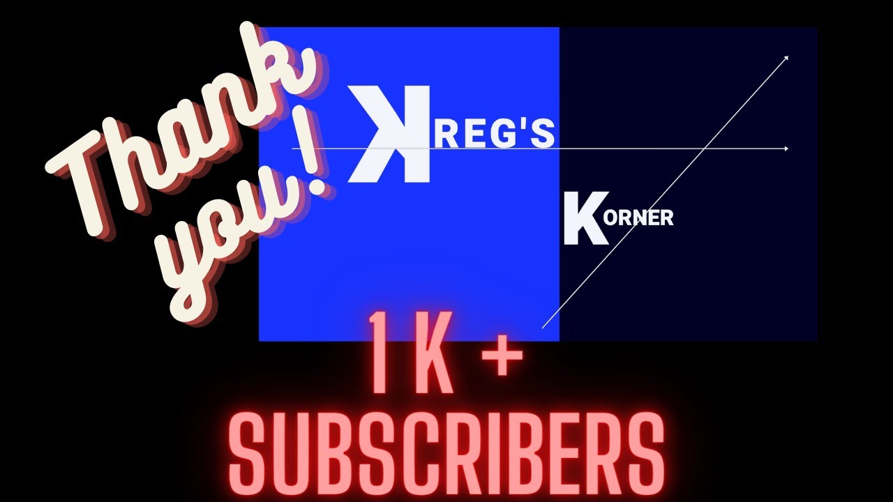 Thank You for 1K Subscribers... - YouTube