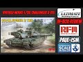 Ryefield Model 1/35 Challenger 2 TES British Main Battle tank #RM-5039 In-Box Review