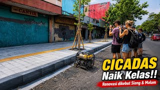 🔺Latest Cicadas Bandung Update: Sidewalk Renovations Expanded 😎