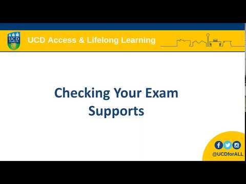 How to Check Your Exam Supports on SISWeb