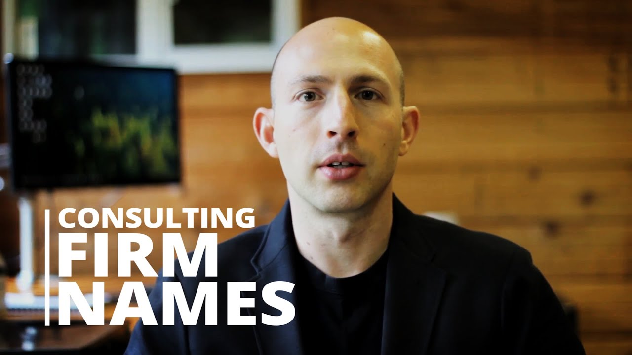 Consulting Firm Names How to Choose the Best One YouTube