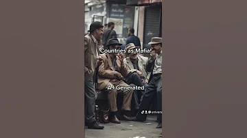 Countries as Mafia! #ai #aiart #midjourney #countries #mafia #gangster