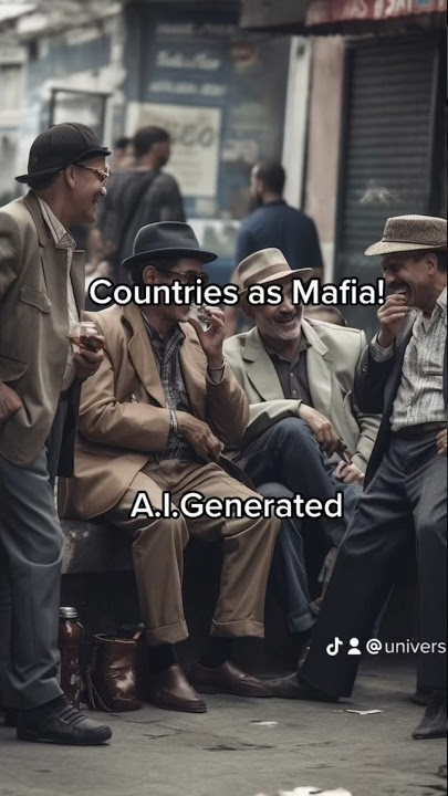 Countries as Mafia! #ai #aiart #midjourney #countries #mafia #gangster
