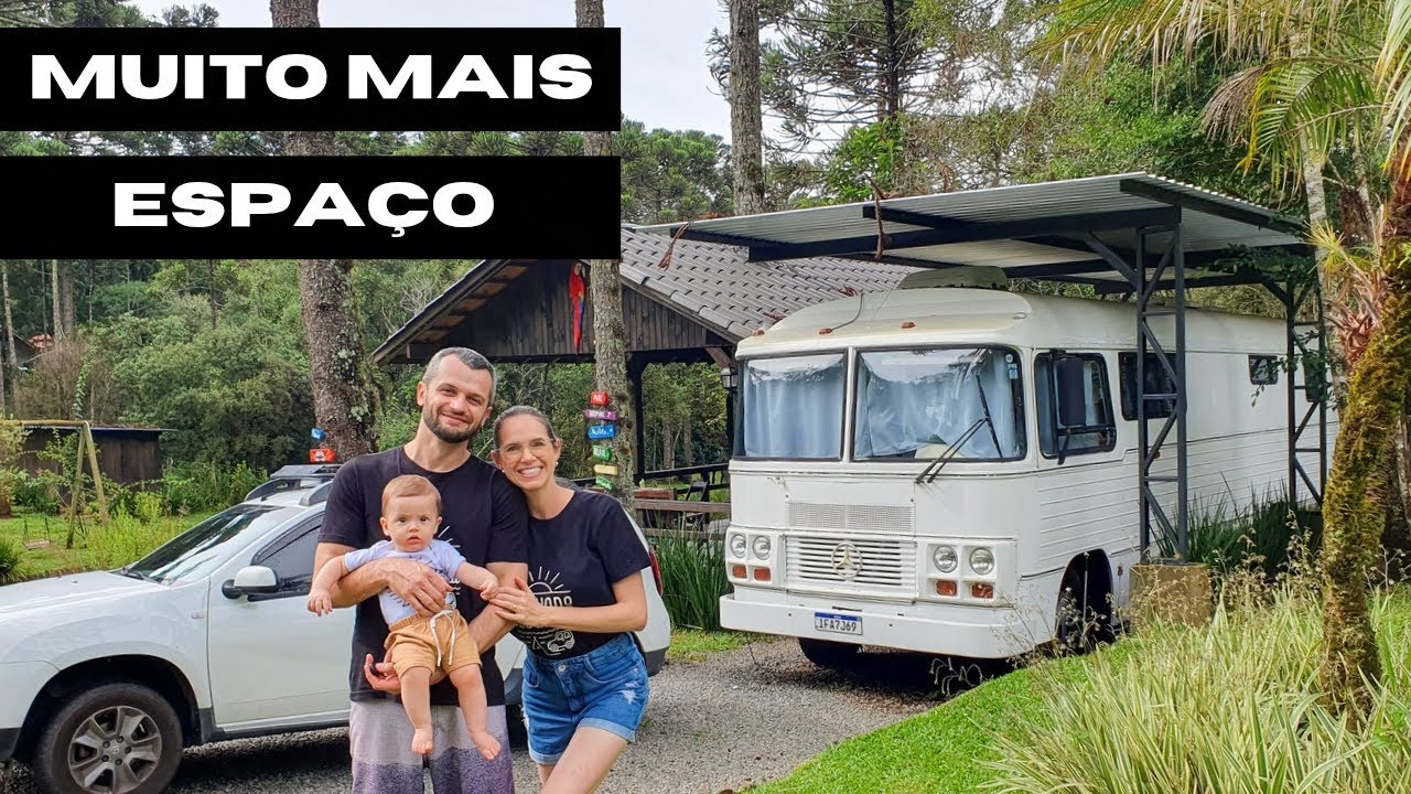 NOSSA EXPERIÊNCIA EM UM ÔNIBUS MOTORHOME. Furst Haus: Campo Alegre/SC.