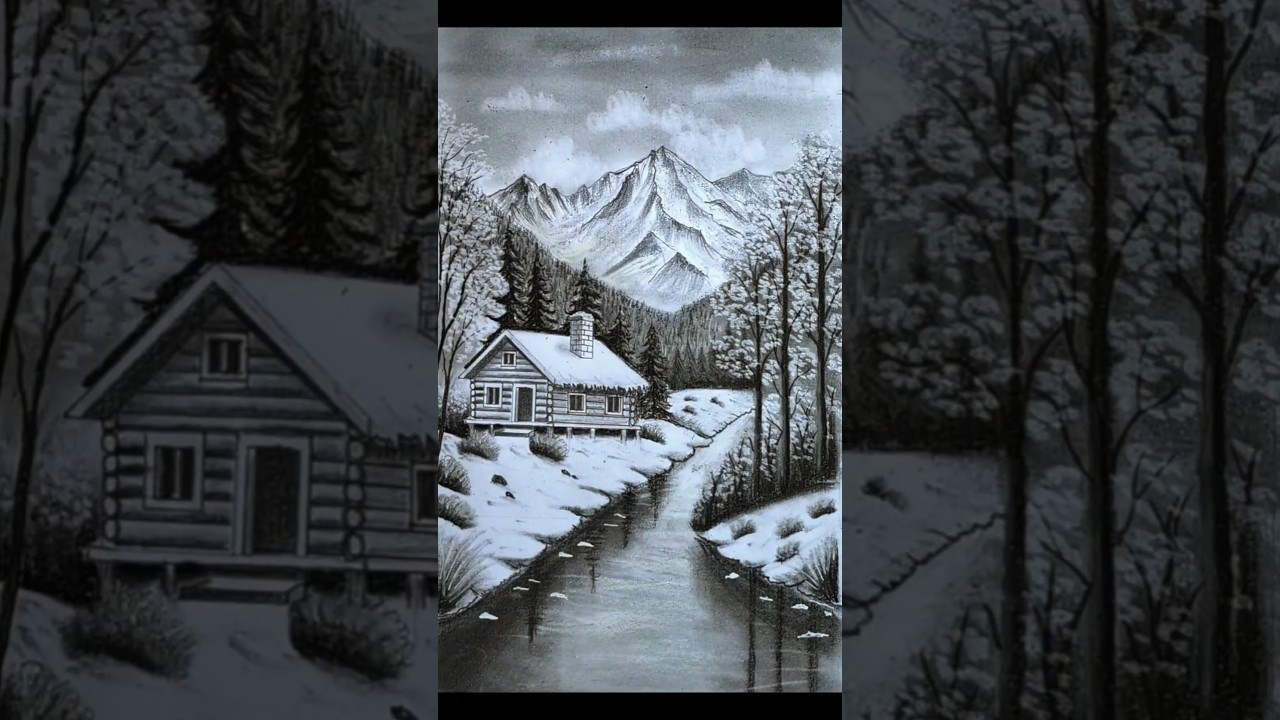 Time lapse pencil sketch tutorial for beginners 