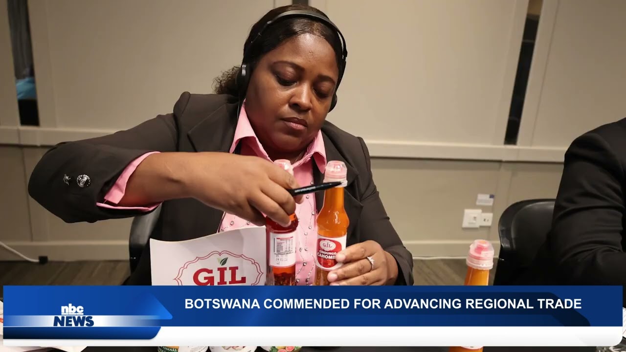 Still from BOTSWANA COMMENDED FOR ADVANCING REGIONAL TRADE INTEGRATION - nbc