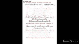 ( Kord Gitar / Lirik Lagu ) Cinta Seindah Pelangi - Elsa Pitaloka