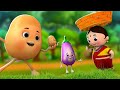 आलू कचालू और लालची बैंगन - Alu Kachalu and Greedy Eggplant Hindi Stories for Kids JOJO TV Kids